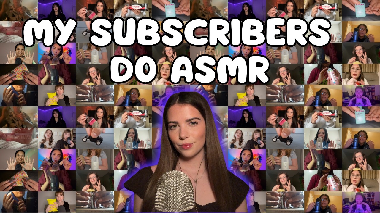 My Subscribers Try ASMR *Super Tingly*