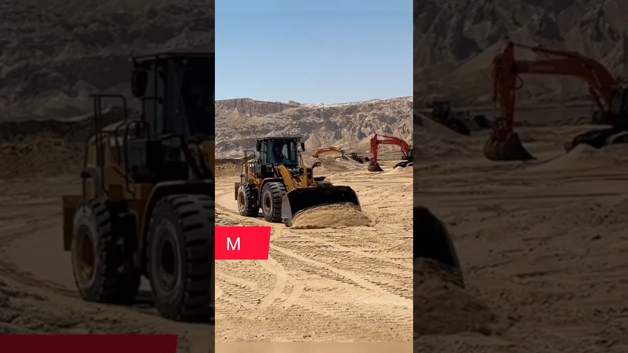 Wheel loader leveling #shorts