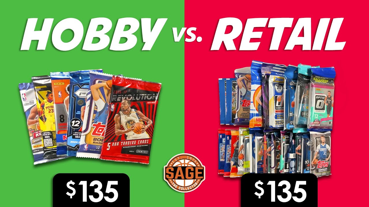 Наборы Hobby Packs за 135 долларов против наборов Retail Packs за 135 долларов 🔥 Давайте откроем ...