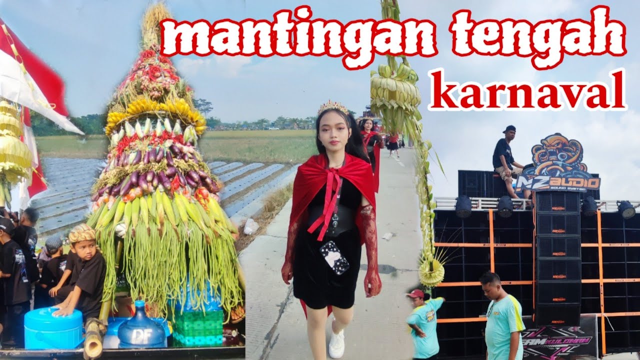 karnaval desa mantingan tengah,super meriah ‼️