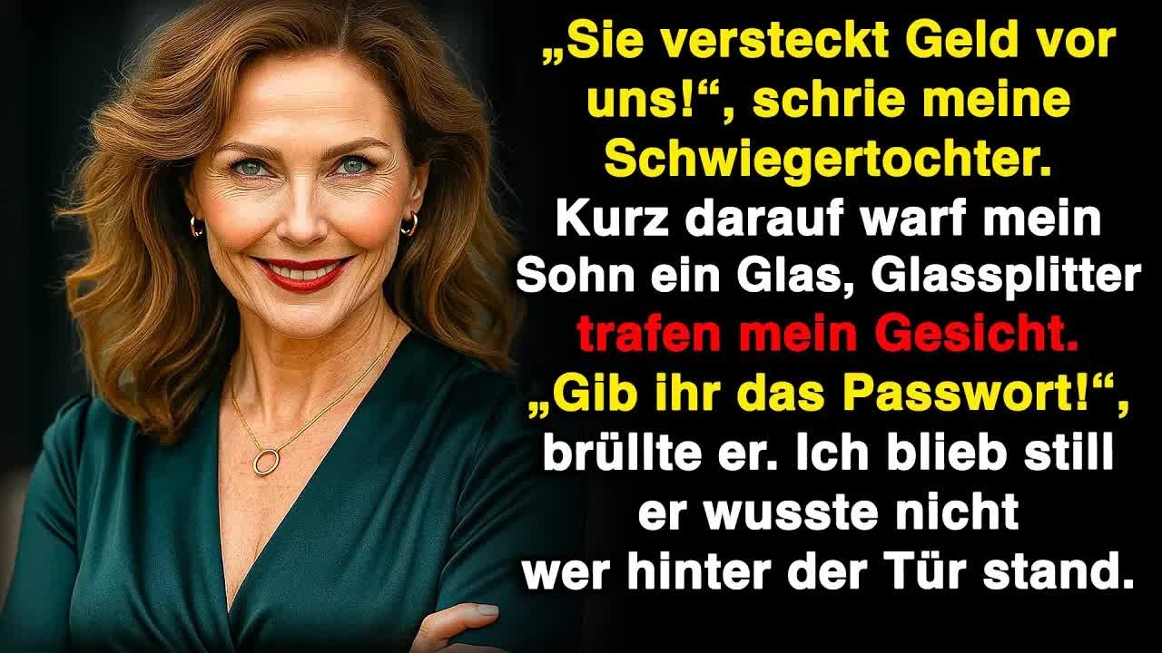 Er schrie： „Gib ihr das Passwort!“ Ich schwieg – hinter der Tür stand jemand Unerwartetes!