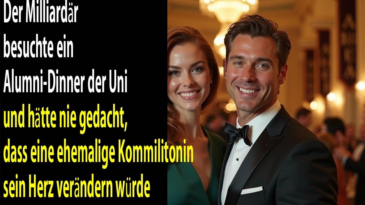 Beim Alumni-Dinner trifft der Milliardär eine Ex-Kommilitonin… und sie lehrt sein Herz neu lieben.
