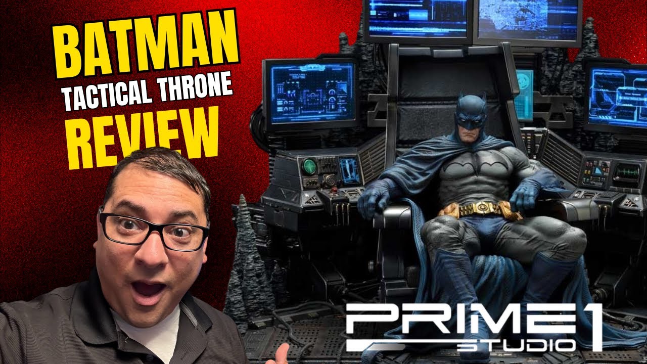 Prime 1 Studio: Batman Tactical Throne Review