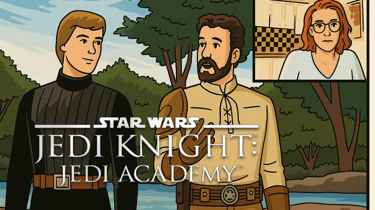 Let's Play JEDI ACADEMY в 2025 году 📀 #1 Первый раз в джедайский класс