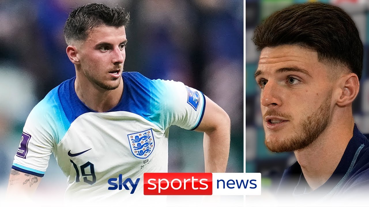'He's one of the best I've played with' - Declan Rice on Mason Mount