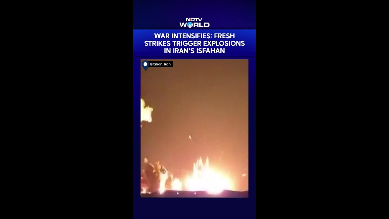 Isfahan Explosion Video | War Intensifies: Fresh Strikes Trigger Explosions In Iran&rsquo;s Isfahan