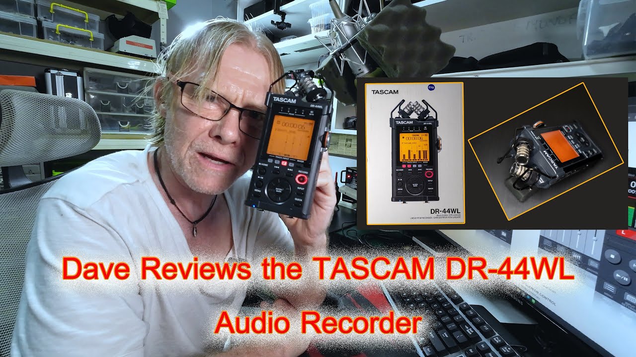Tascam DR-44WL &mdash; обзор и руководство &mdash; Дэвид Фаунд #tascam#DR-44WL#Аудиомагнитофоны