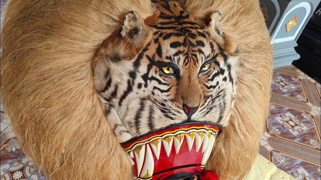 BARONGAN REOG UKURAN 70 DI JEMPUT LANGSUNG DARI PACITAN | istana reog ponorogo