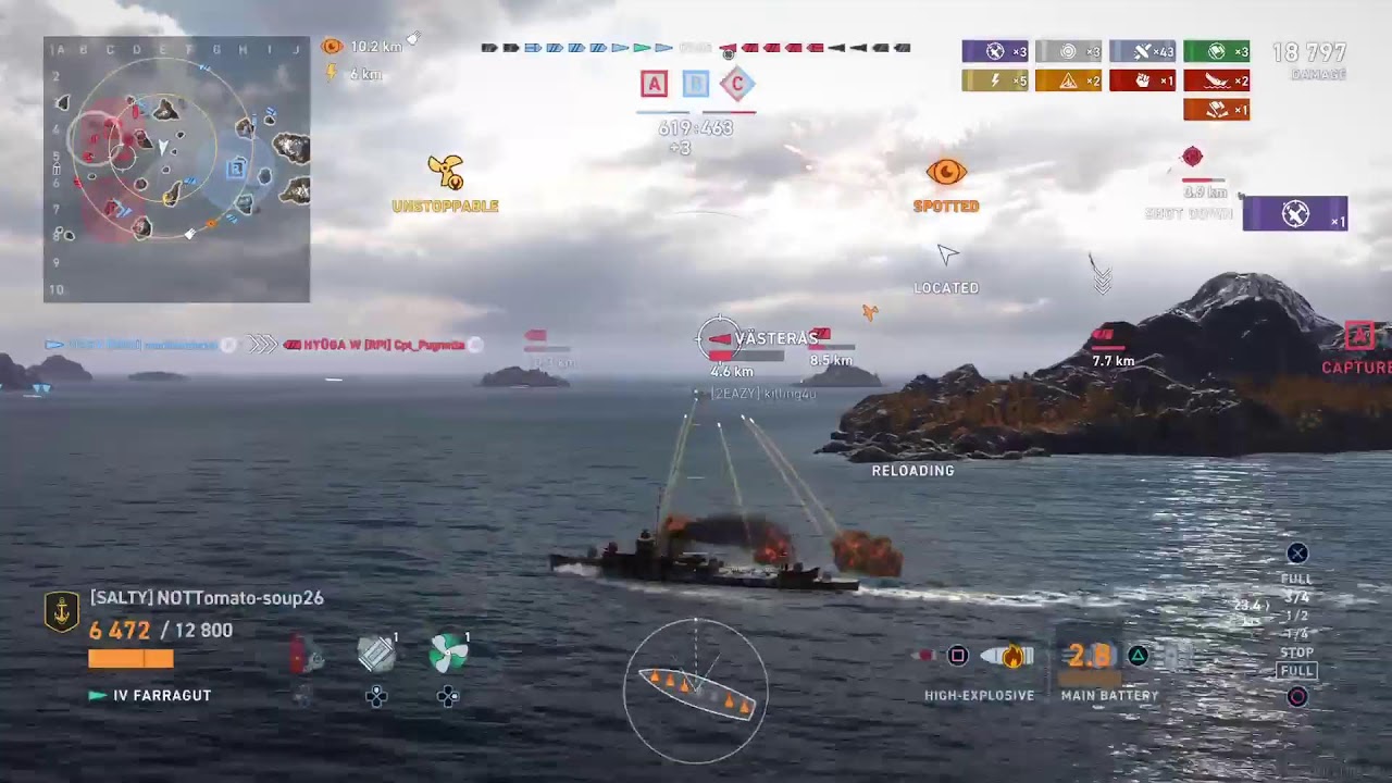 Wowls Fleet cup with the gang