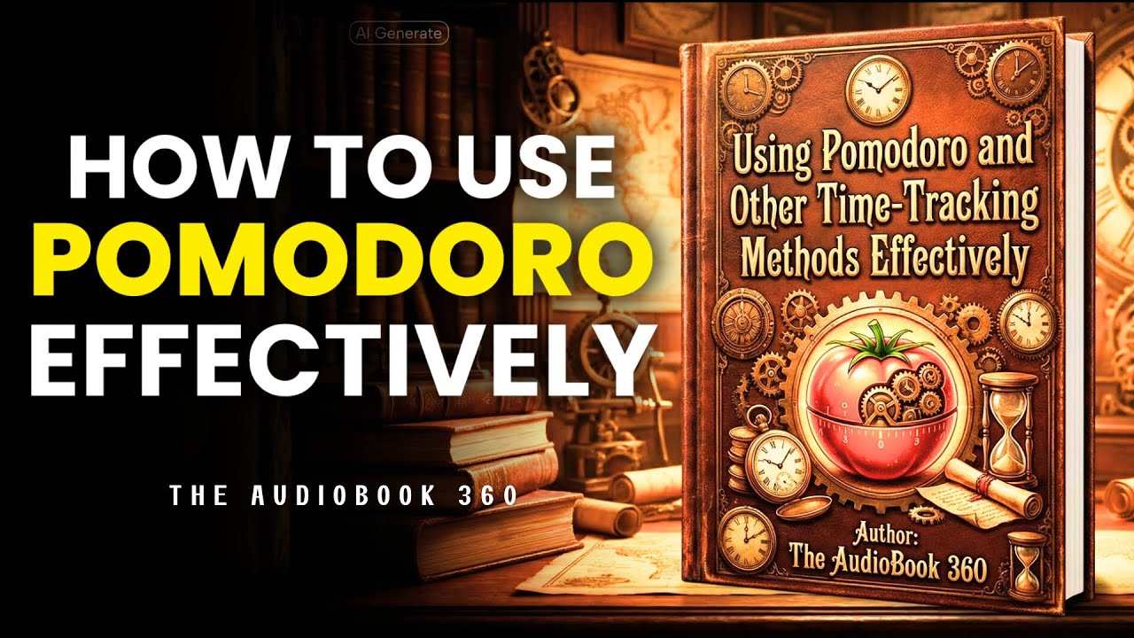 Stop Wasting Time: How to Use Pomodoro & Time Blocking Effectively | The AudioBook 360