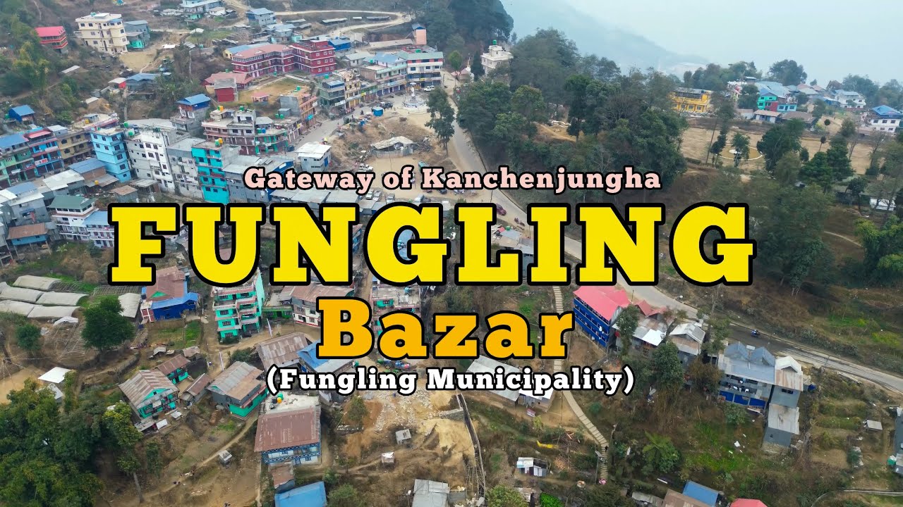Fungling Bazar | फुङलिङ बजार | Taplejung | Stunning Scenery | Gateway Of KBC | Pathivara | Dji