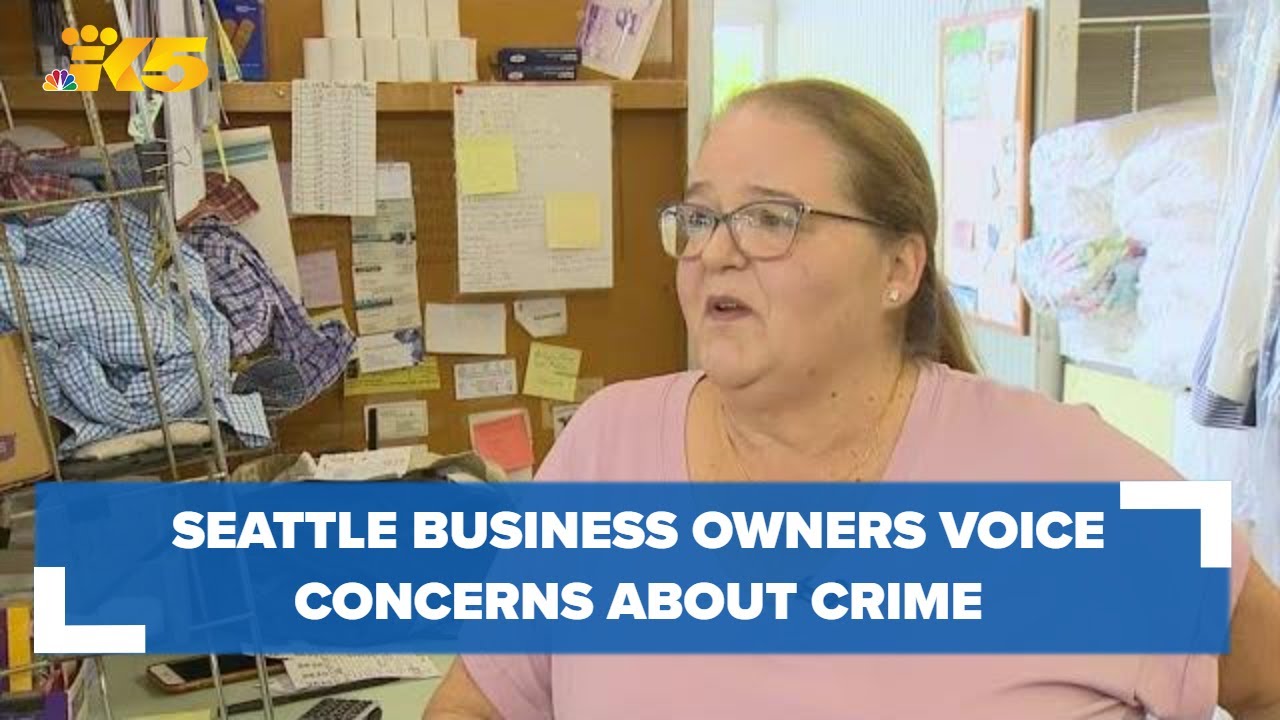 North Seattle business owners say they're fed up with crime