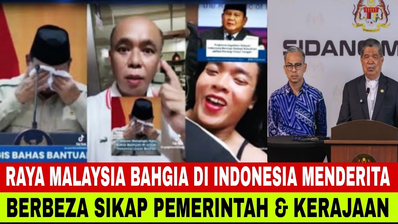 BERBEZA CARA MALAYSIA HADAPI KRISIS PERANG⁉️ PEMERINTAH INDONESIA PANIC