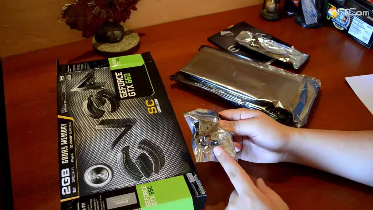 Unboxing EVGA GTX 660 sc en Español