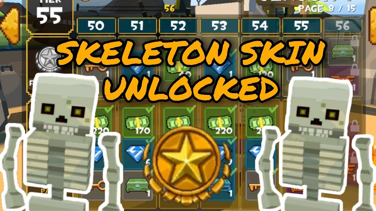 Grand Battle Royale 🔥 Skeleton Skin unlocked 🔥