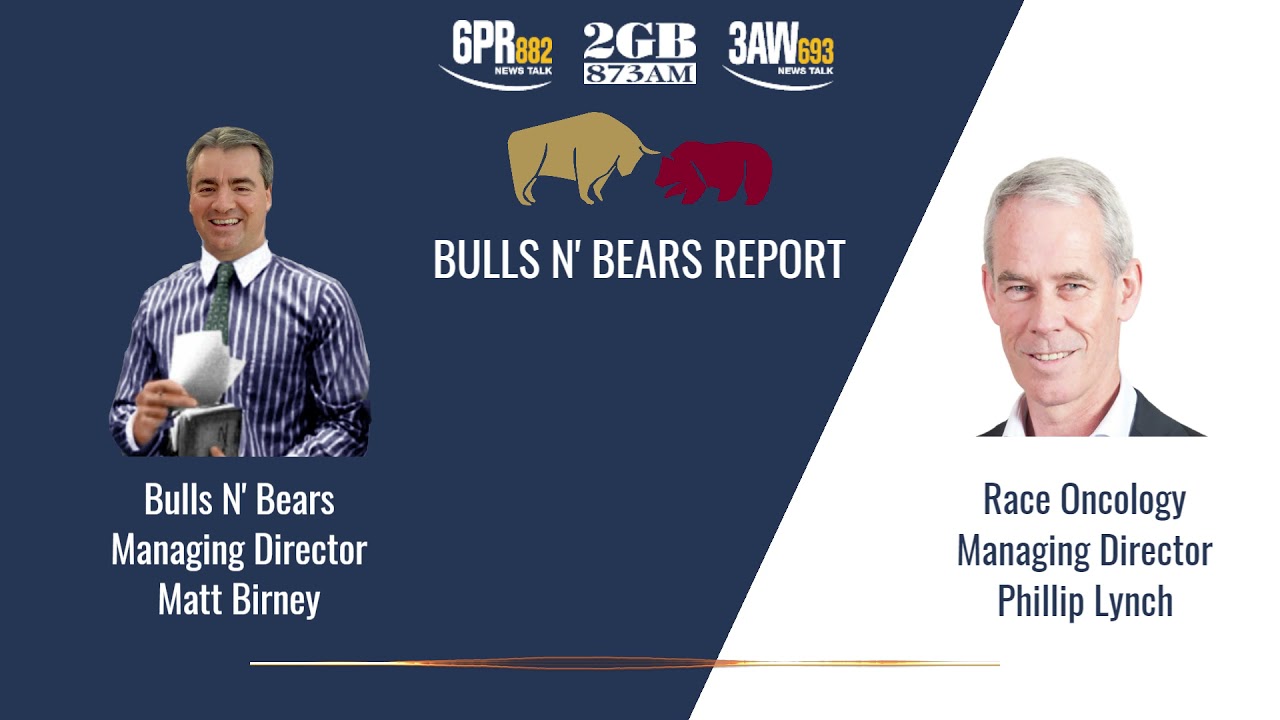 ASX:RAC - Race Oncology MD Phillip Lynch on 3AW, 2GB & 6PR Bulls N' Bears Report