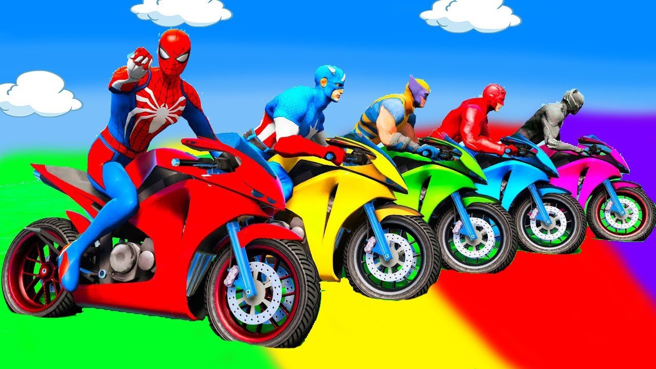 الرجل العنكبوت انقاذ باتمان Spider-Man Rescue batman vs iron man vs venom funny Game GTA 5 superhero