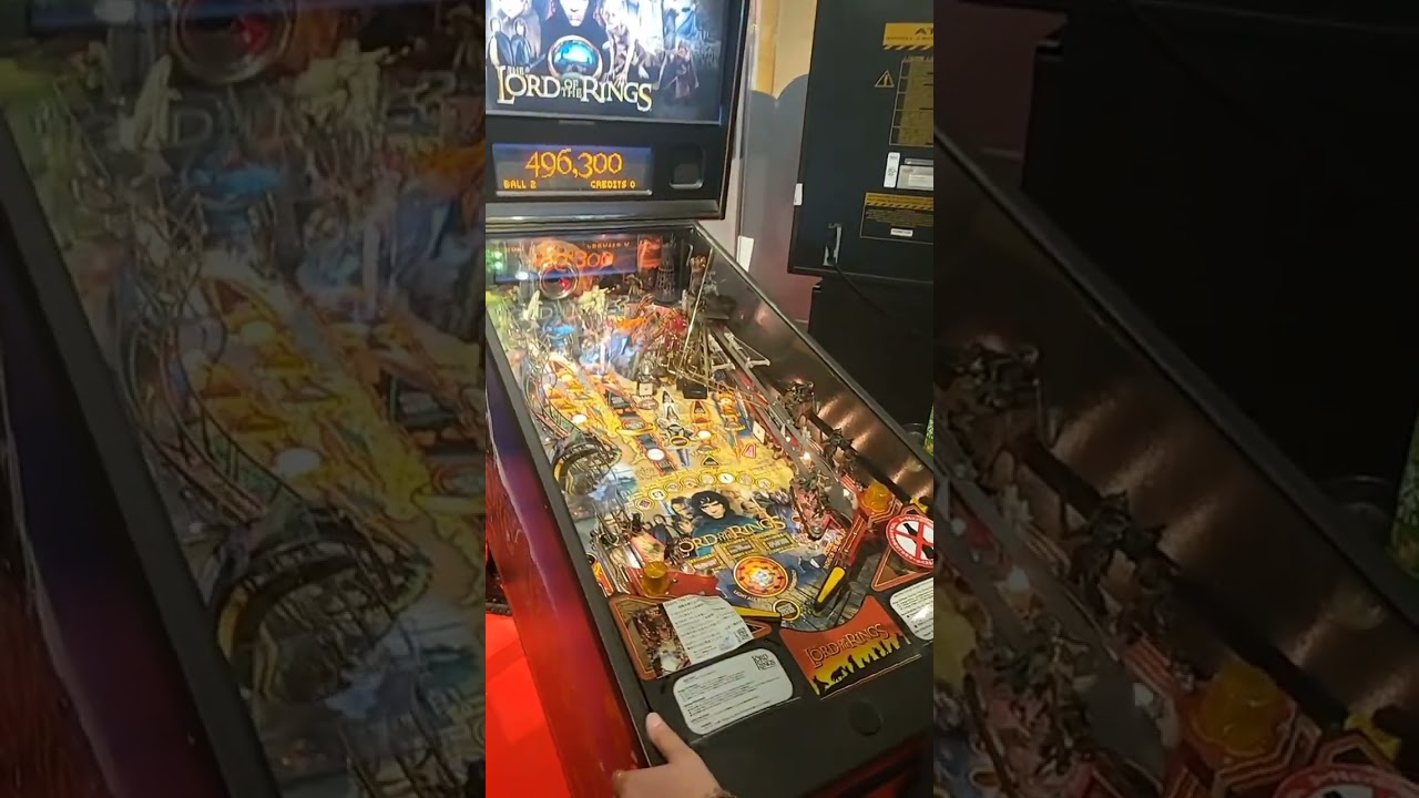 Lord of The Rings at The Silver Ball Planet in Osaka Japan. 