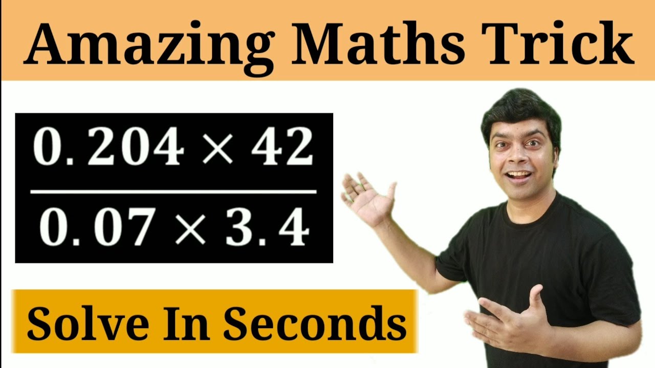Decimal Multiplication Trick | Decimal Division Trick | Maths Trick | imran sir maths
