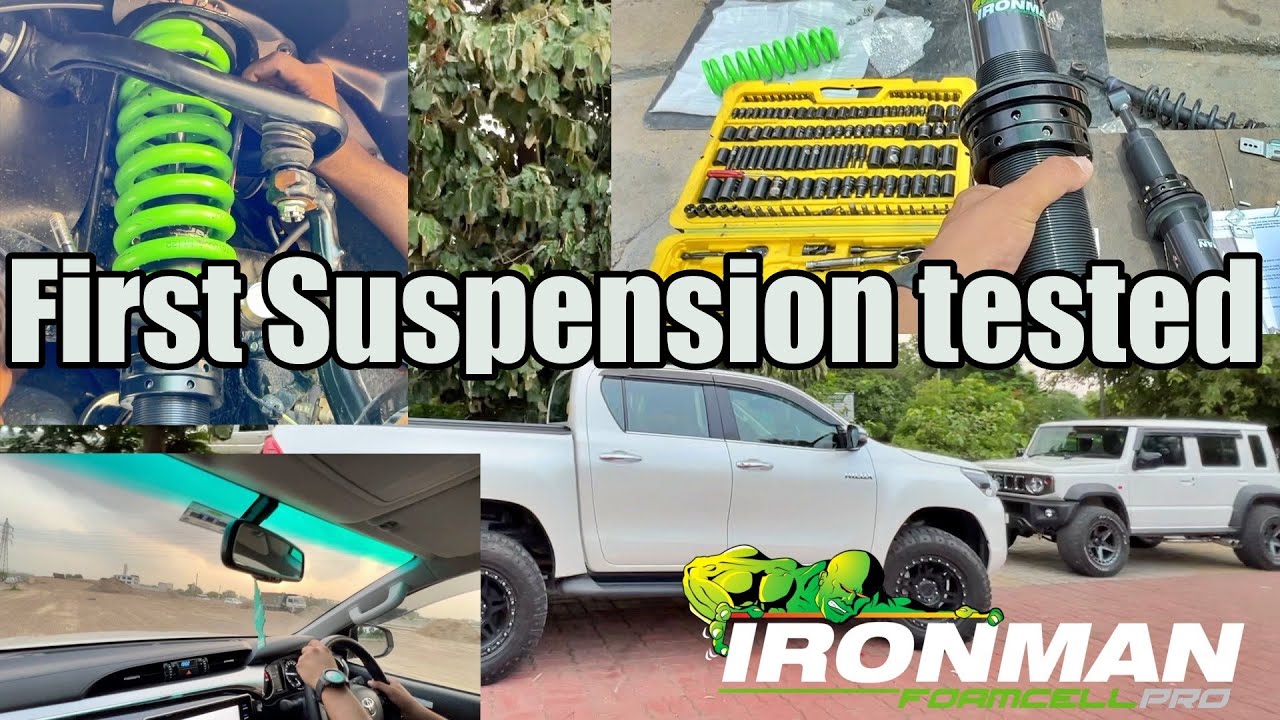 Armed Forces Love This Heavy Duty Gold Class Suspension | Toyota Hilux Ironman Foam Cell Pro