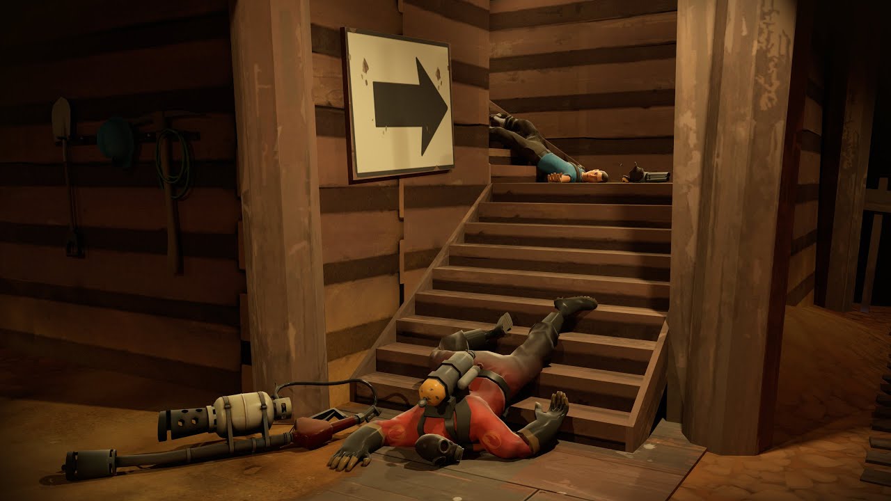 Проблема с лестницей в TF2