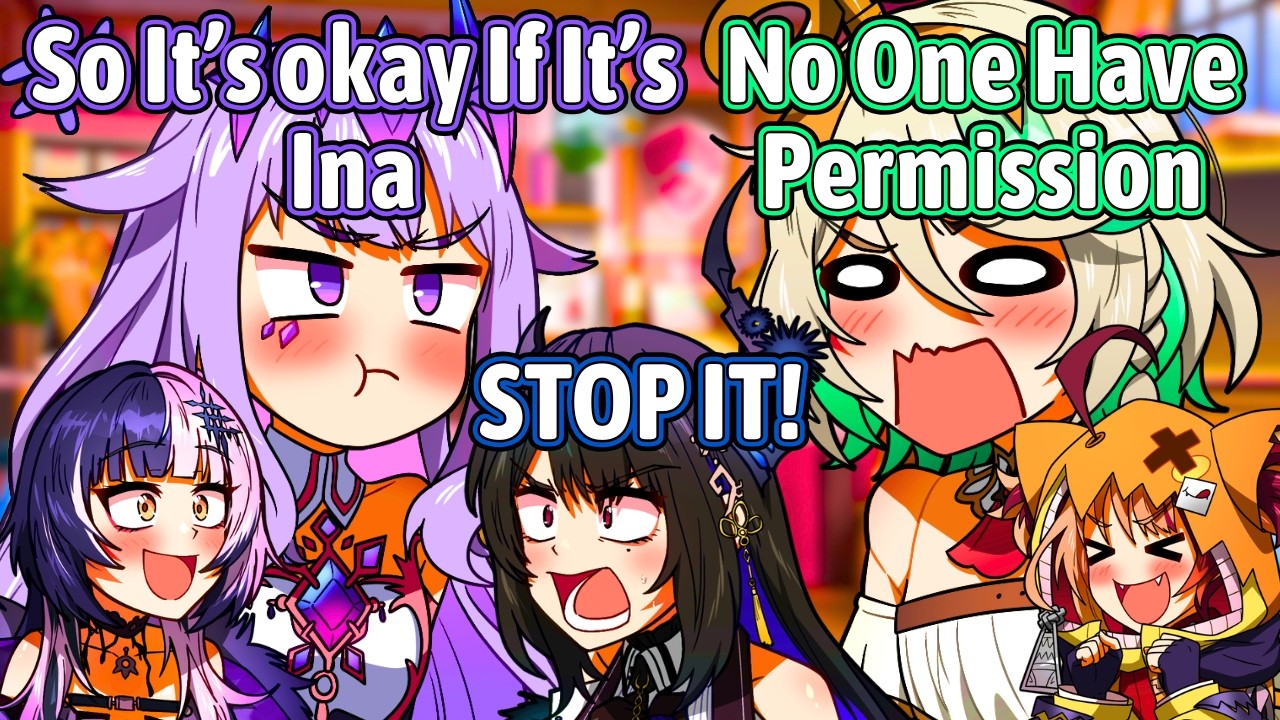 Biboo and Cecilia's Lovey-Dovey Fight Is Too Crazy【Hololive EN】