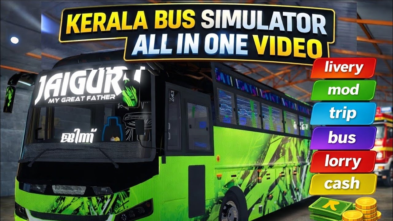 Bus Simulator Kerala All In One Video | Sreyas Yatheendran 