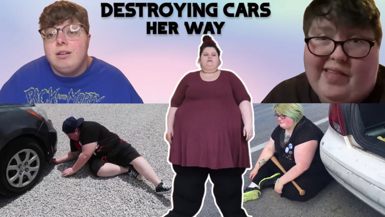 Amberlynn Reid DESTROYING CARS in KENTUCKY with her weight