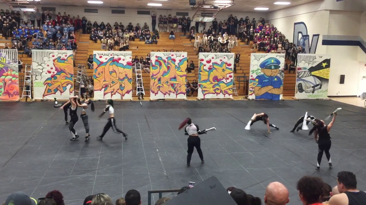 Totally not Eastlake's 2018 winter guard show