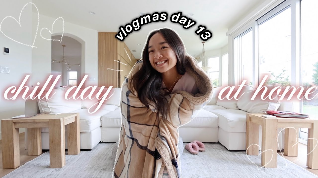 холодный день дома ❤︎ Влогмас День 13!
