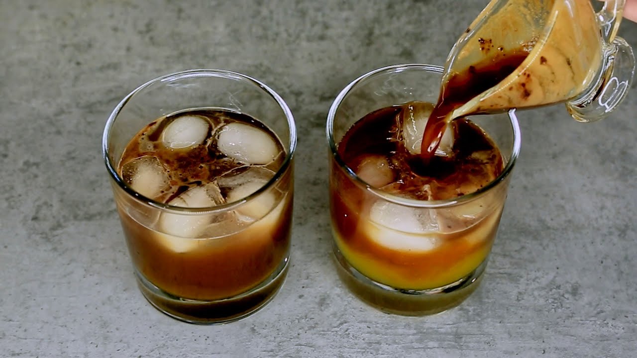 Sommergetr&auml;nke Idee. Eiskaffee selber machen. Der beste Eiskaffee ohne Milch. Bumble Kaffee Rezept.