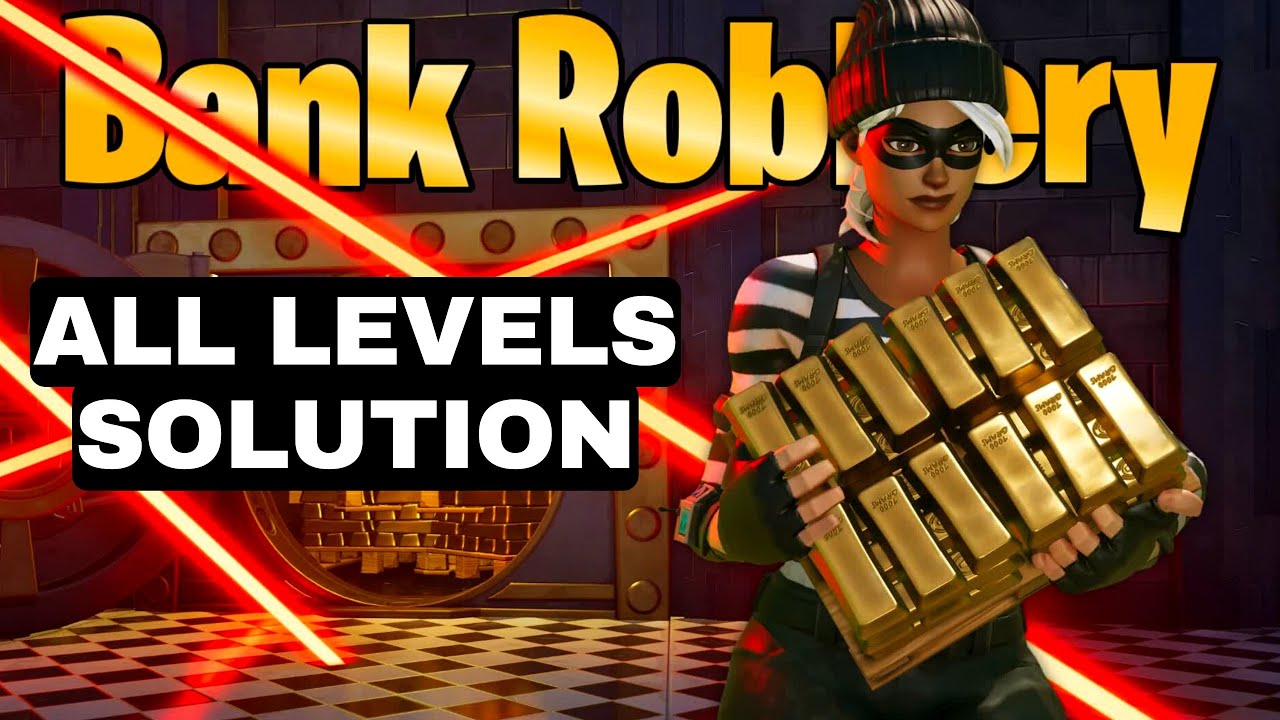 Fortnite Bank Robbery Escape 2 Tutorial! Code: 3816-3202-5368