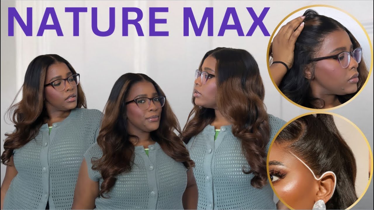 Luvme 13x6 NatureMAX™ 200% Density Ombre Brown Loose Wave