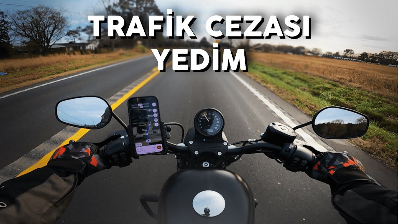 Amerikada İlk Trafik Cezamı Yedim - Motovlog
