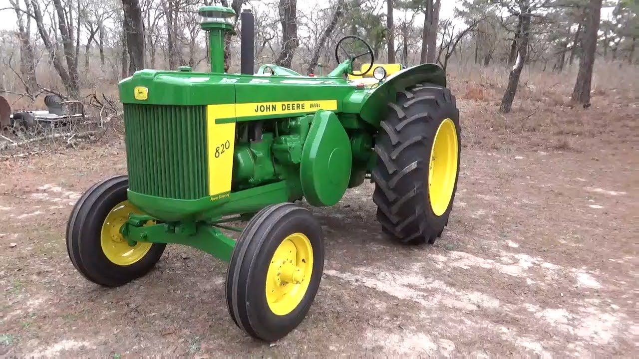 JOHN DEERE 820 COMPLETED WALKAROUND