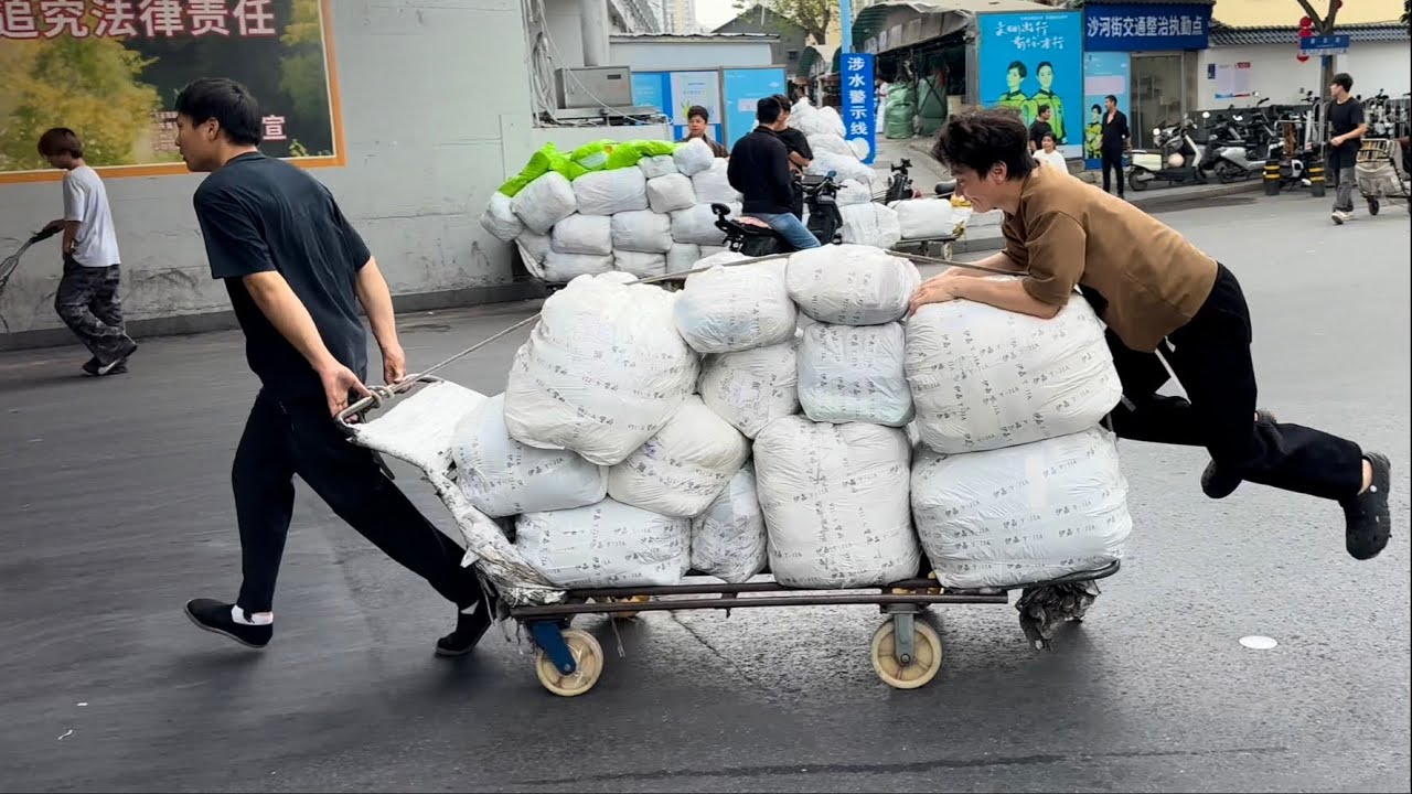 外貿訂單需求不斷？廣州沙河服裝集散中心，春節現狀紀實