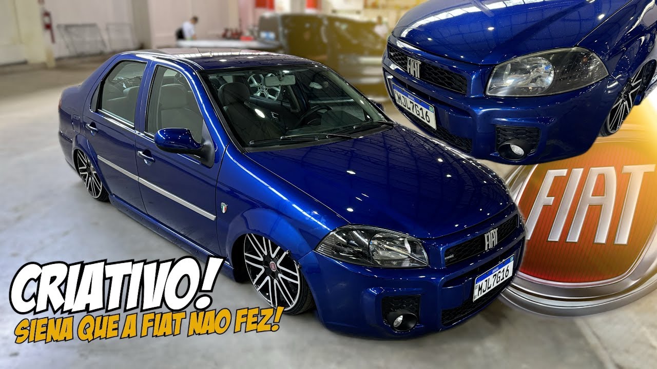 SIENA QUE A FIAT NÃO FEZ? COMO FAZER ADAPTAÇÃO PARACHOQUE STRADA WORKING 2018 NO SIENA 2015