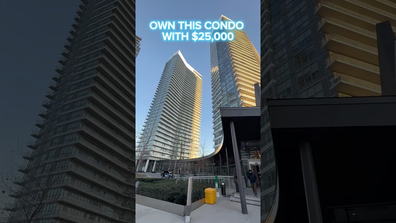 Buying a Toronto Condo For Sale with $25,000. Toronto Real Estate