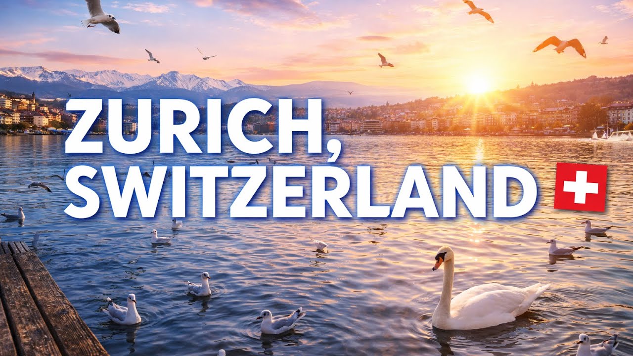 Relaxing in Zurich, Switzerland | Nature, Swans & Views! #youtube #switzerland #zurich #nature #top
