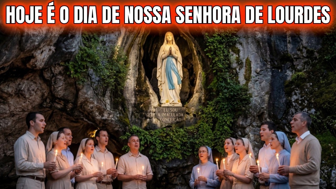 HOJE, CELEBRAMOS NOSSA SENHORA DE LOURDES | CANTOS, MENSAGENS E MILAGRES