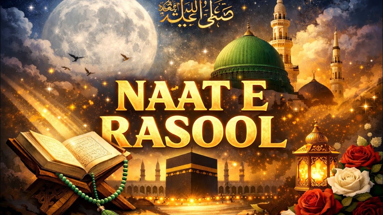 NAAT E RASOOL ✨SUN KAY MILY SUKOON ❤️😍#naat #islamicvideo #viral #rasoolallah  