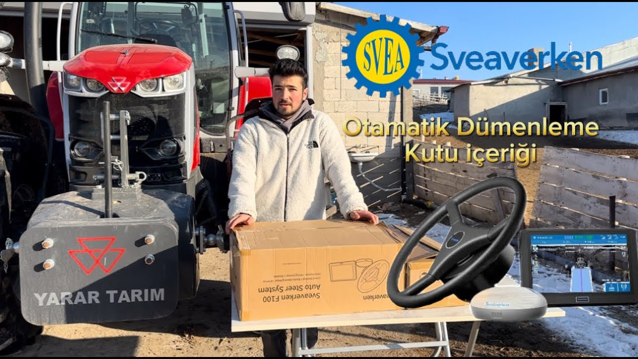 Sveaverken Otomatik Dümenleme Kutu içeriği (Yenilenmiş Direksiyon !!!!)