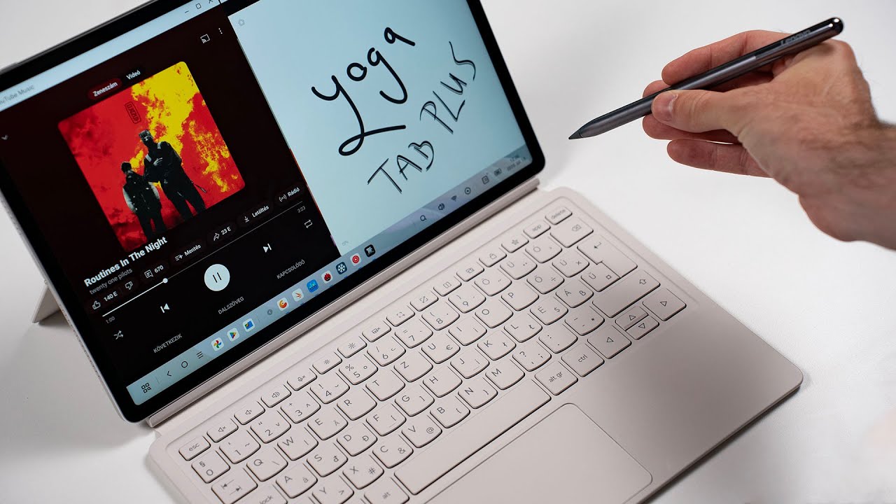 A Galaxy &eacute;s iPad verő | Lenovo YOGA Tab Plus teszt