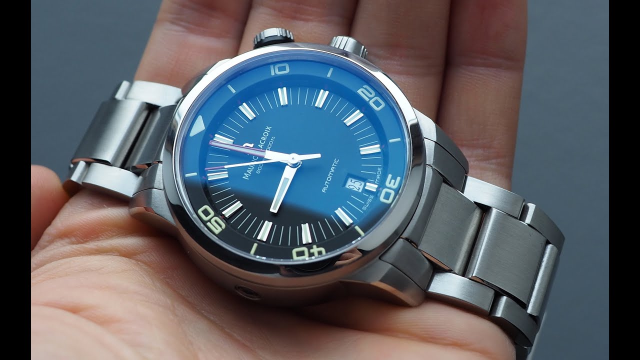 Maurice Lacroix Pontos S Diver - 600m WR diver watch from ML