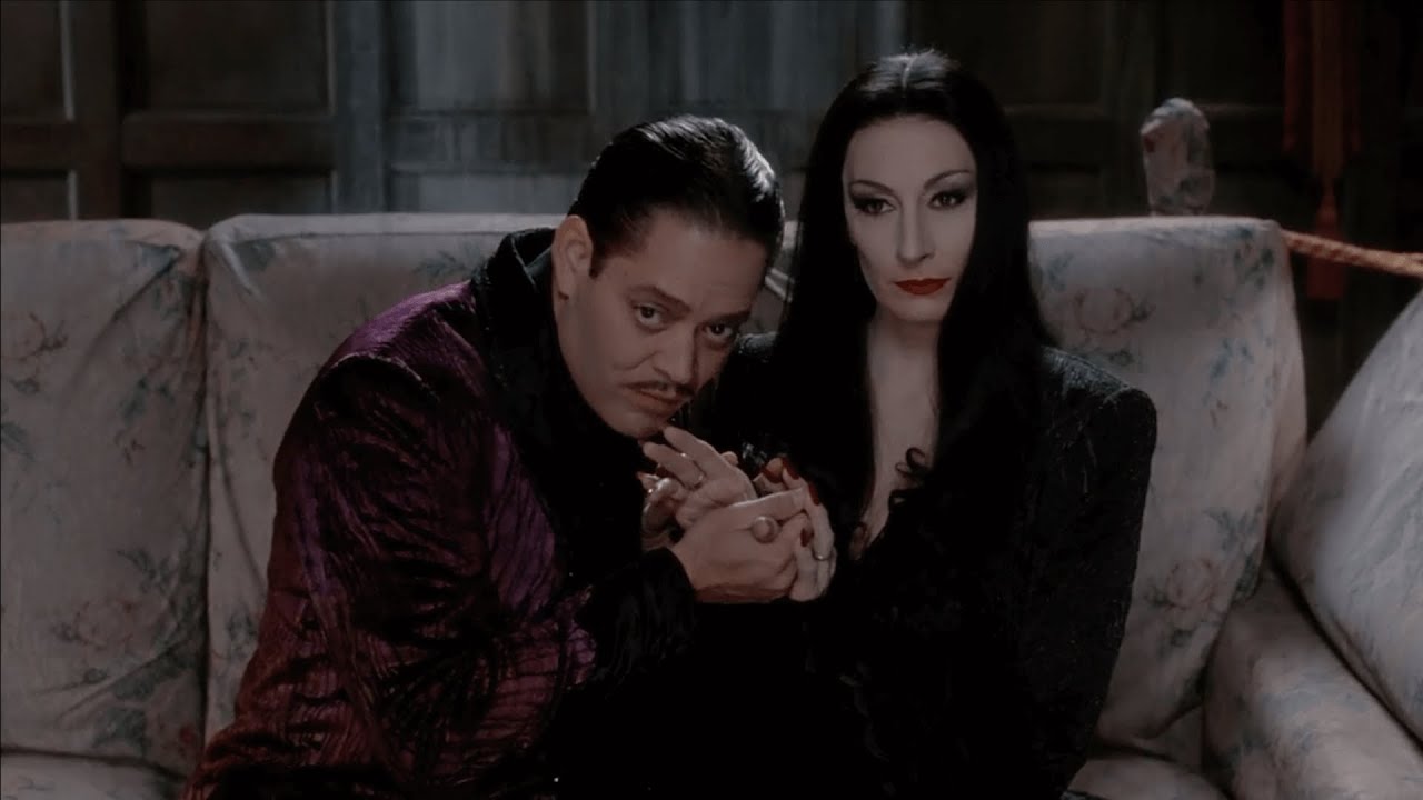 Morticia and Gomez Addams playlist | goth, dark, unusual