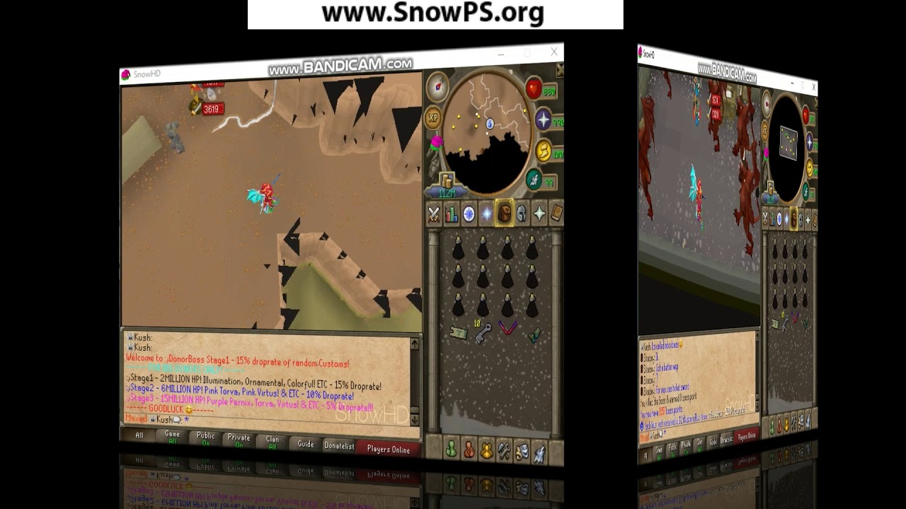 SnowPS NEW Bossing @RSPS Loots| Non/Donor Bosses