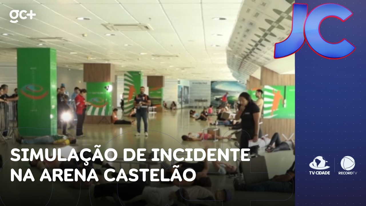 Simulação de incidente com vítimas reúne 300 profissionais na Arena Castelão | Jornal da Cidade