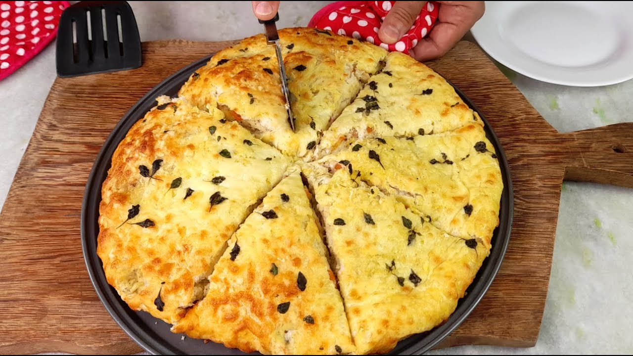 PIZZA FECHADA - DELICIOSA RECEITA