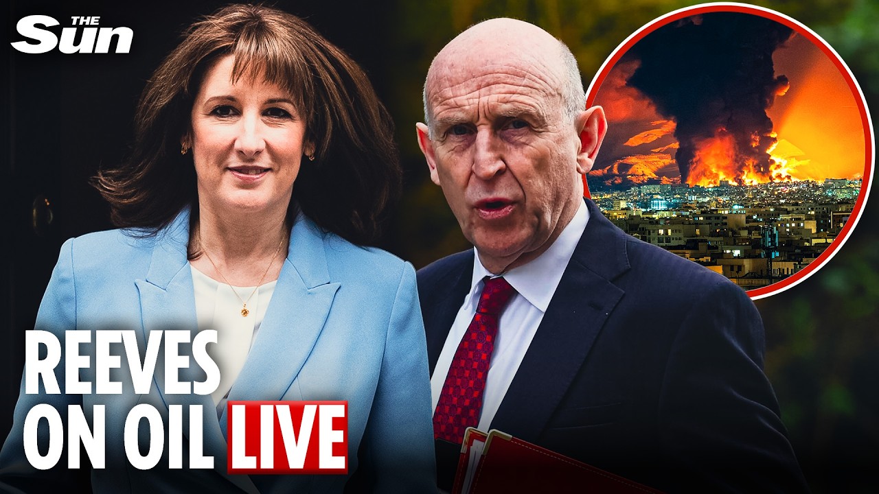 LIVE: Rachel Reeves unveils UK plan to combat energy price spike amid Iran conflict