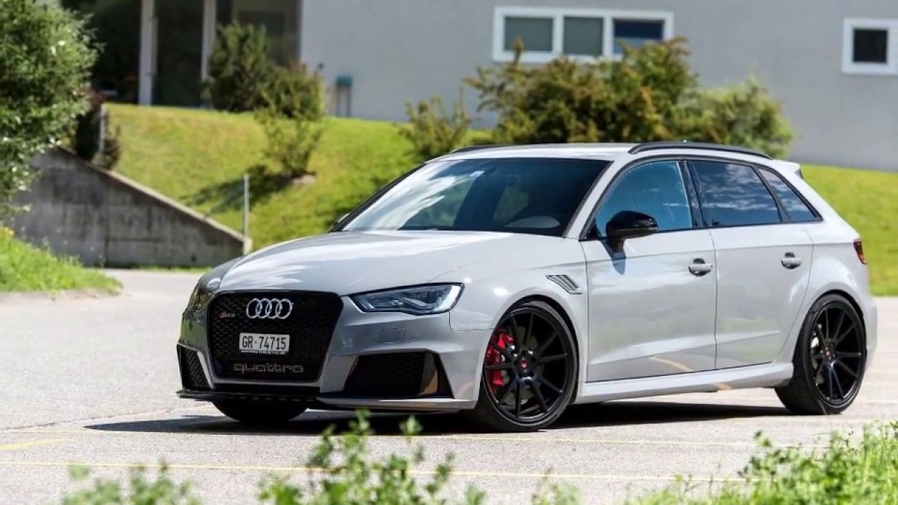 Audi RS3 Avant on Vossen Wheels VPS 301 2017 года